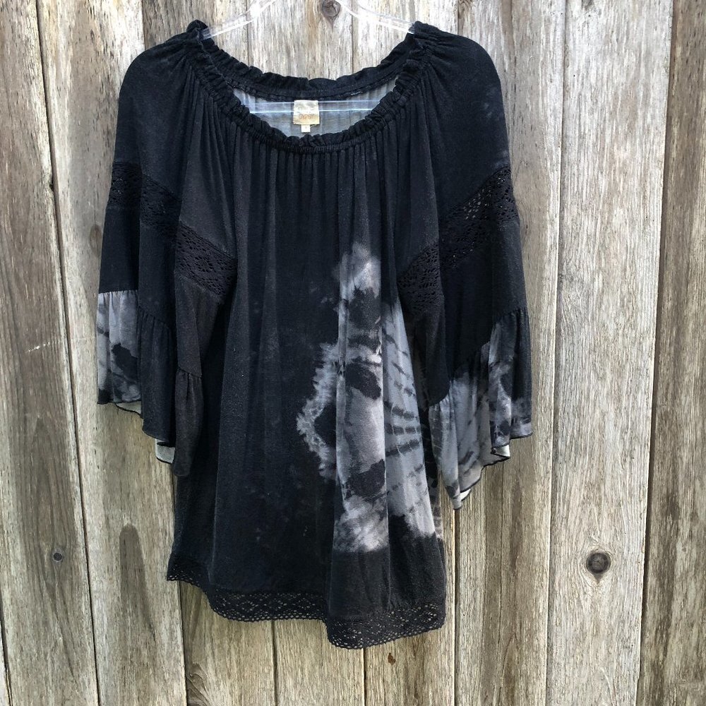 Surf Gypsy Boutique Tie Dye Tunic Blouse Small - Picture 2 of 8